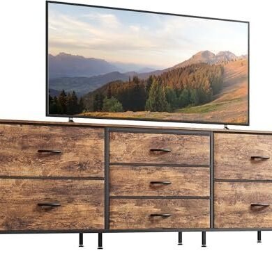 63 Inch TV Stand for 55, 65, 70 Inch TV